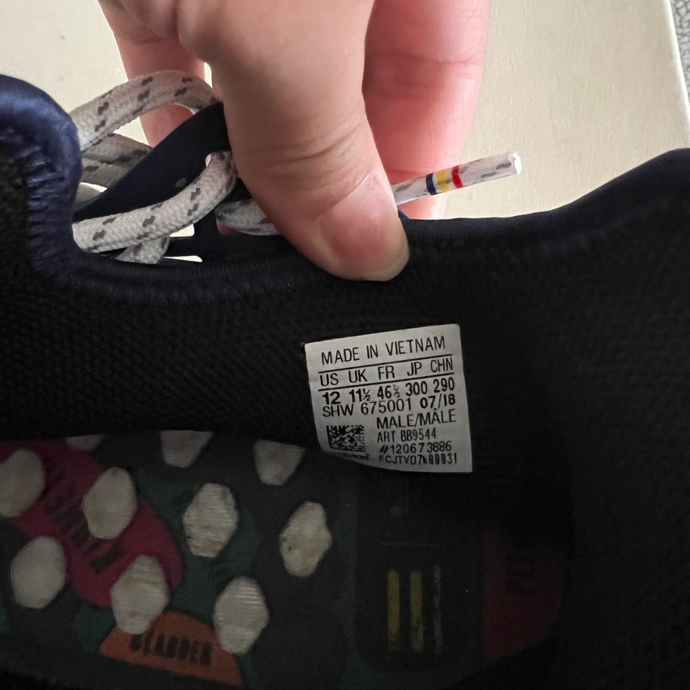 PHARRELL X BILLIONAIRE BOYS CLUB X NMD HUMAN RACE TRAIL SIZE 12 - Picture 9 of 13